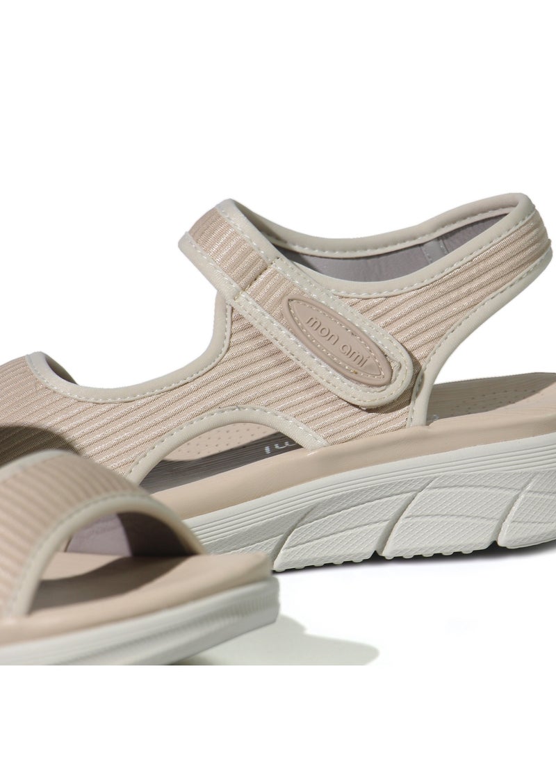 Mon Ami - Mon ami Flat Sandal for Women | Open Toe, Casual, Soft Bottom Women Shoes for Girls & Ladies | Lightweight Girls Sport Comfy Sandal - Image 1
