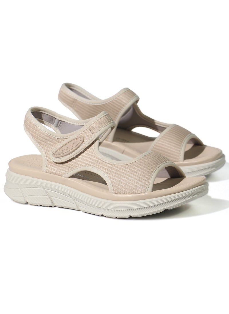 Mon Ami - Mon ami Flat Sandal for Women | Open Toe, Casual, Soft Bottom Women Shoes for Girls & Ladies | Lightweight Girls Sport Comfy Sandal - Image 1