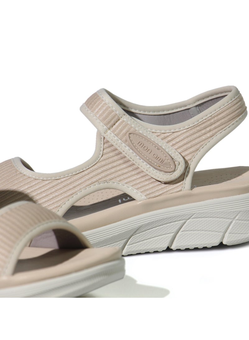 Mon ami Flat Sandal for Women | Open Toe, Casual, Soft Bottom Women Shoes for Girls & Ladies | Lightweight Girls Sport Comfy Sandal - Image 4