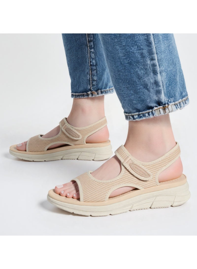 Mon ami Flat Sandal for Women | Open Toe, Casual, Soft Bottom Women Shoes for Girls & Ladies | Lightweight Girls Sport Comfy Sandal - Image 2