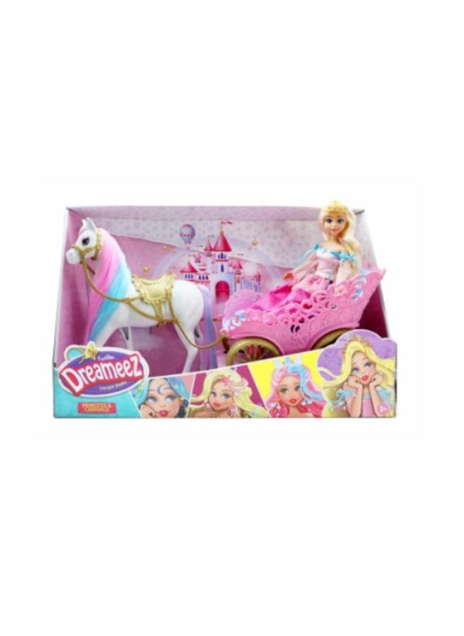 Funville Dreameez doll, horse and carriage set  - Image 1