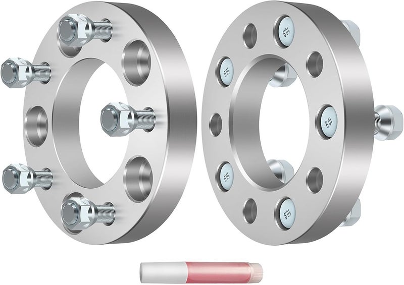 ECCPP 2pcs 5 Lug 5x127 to 5x127 Wheel Spacers 1" for Jeep Commander, Grand Cherokee, Wrangler - Image 1