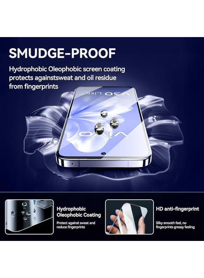 إيروريكس مجموعة من 3 قطع من واقي الشاشة الزجاجي المقوى لهاتف V30 Lite 5G، طبقة شفافة للغاية مقاومة للكسر ومضادة للخدش من أجل حماية معززة - Image 4