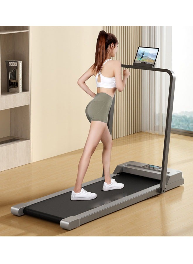 كلناميان جهاز مشي كهربائي قابل للطي هادئ للغاية مع لوحة مسطحة ومساند للذراعين للاستخدام في المنزل - Image 2