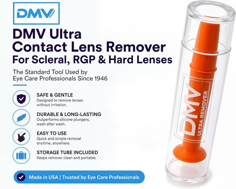 DMV Diverse use resistant crafted quality Ultra Hard Contact Lens Remover (Lavender, 6 Pack) Experience optimized build - Image 3
