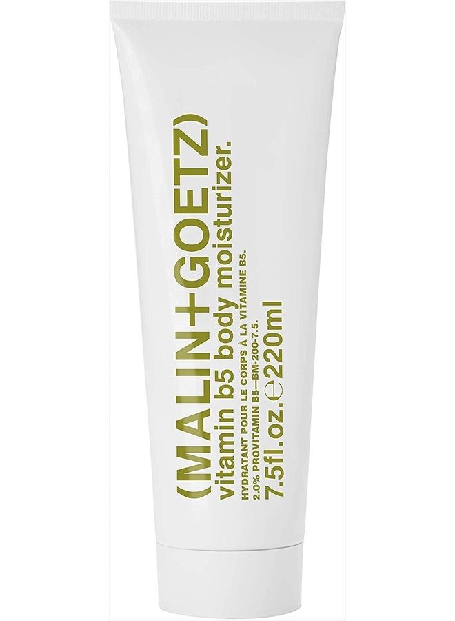 MALIN + GOETZ Vitamin B5 Body Moisturizer- hydrating body moisturizer for men and women, soothing hydrating natural ingredient lotion for all skin types. cruelty-free,vegan 7.5 Fl Oz - Image 1