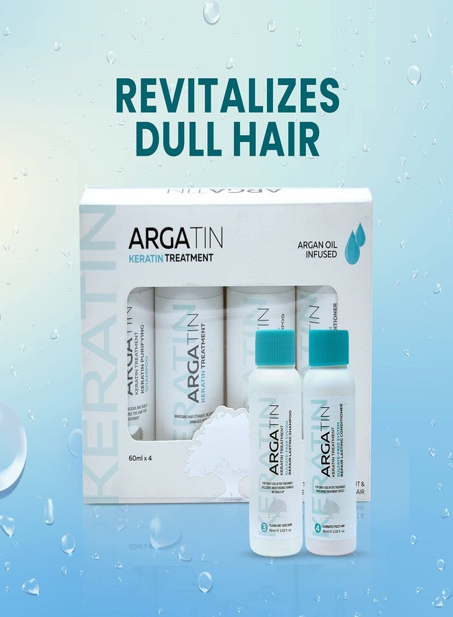 Argatin Monodose Kit Keratin Smoothing Treatment Cream | Purifying Shampoo| Conditioner and Hair Repair Shampoo | Professional Keratin Treatment for Straightening and Smoothing - Image 4