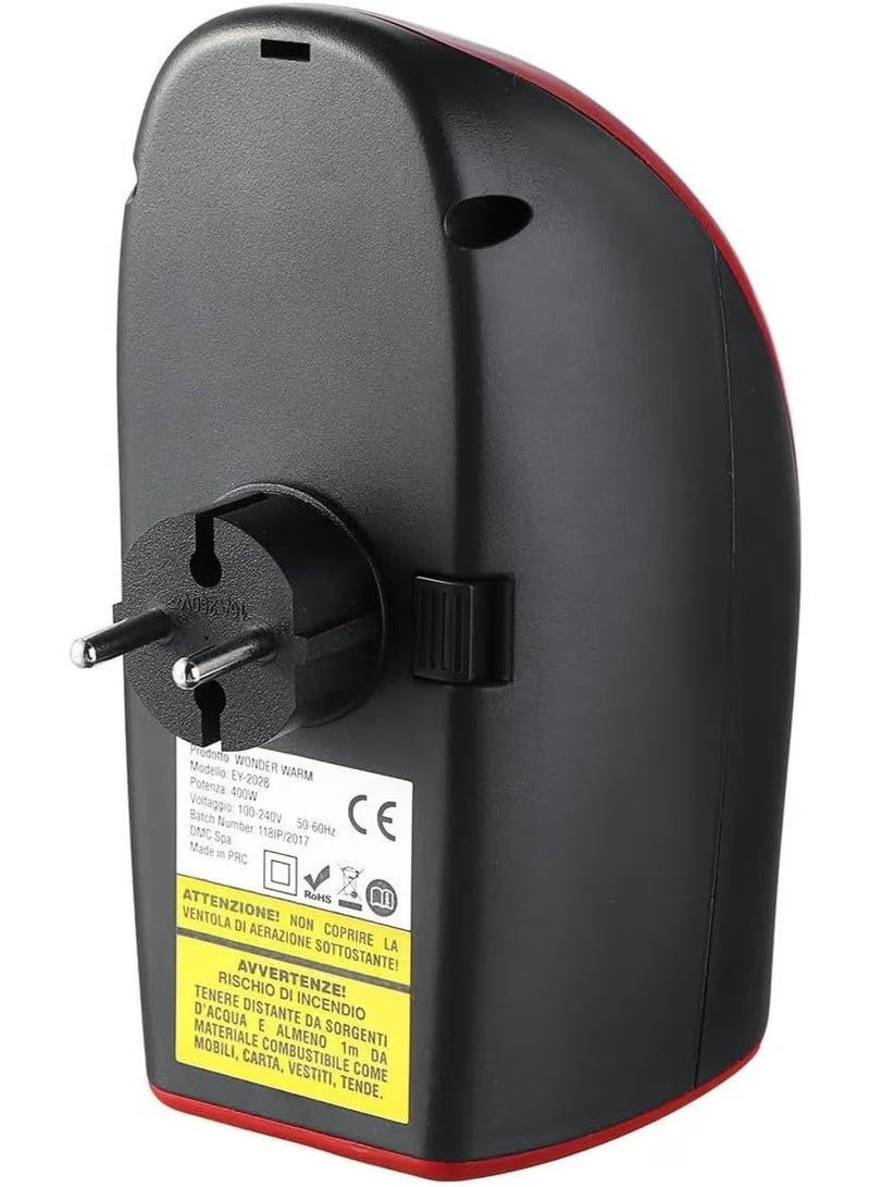 Wonder Warm Modern Heater – Compact, Energy-Efficient Space Heater with Fast Heating, Adjustable Thermostat, Safe & Stylish Design for Home, Office, Bedroom, and Living Spaces - Image 4