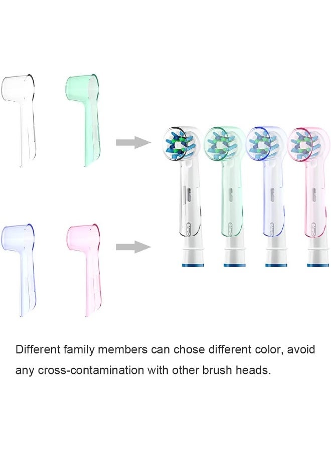 Nincha Electric Toothbrush Head Storage Case 4 PCS Toothbrush Head Covers for Oral B - Image 4