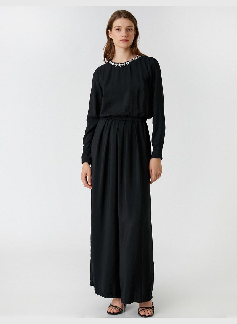 KOTON بدلة واسعة الساقين - Image 3