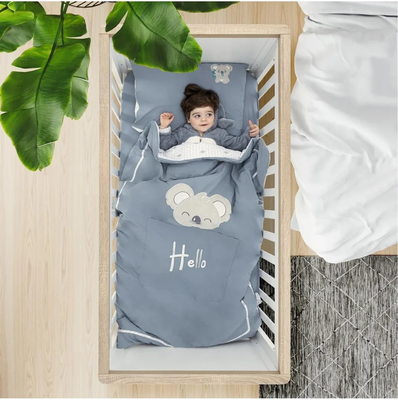 Gezenbebe Hero Embroidered Baby & Kids Quilt (100x135) Teddy