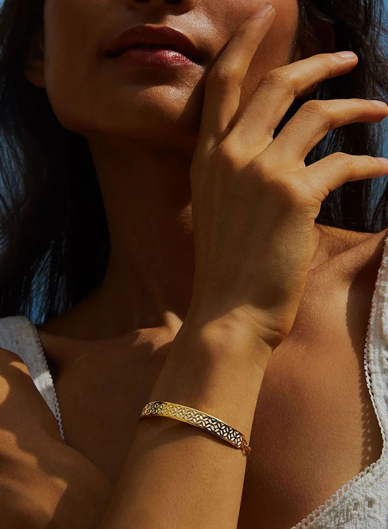 Pipa Bella Adjustable Enamel Cuff Bracelet