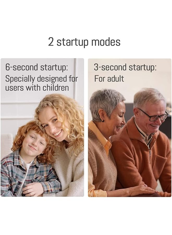 سي ماجيك مقص أظافر كهربائي محمول أوتوماتيكي مع وضعين للسرعة مقص أظافر هادئ متعدد المستويات حماية أمان قابلة لإعادة الشحن عمر بطارية طويل شحن من النوع C أبيض - Image 3