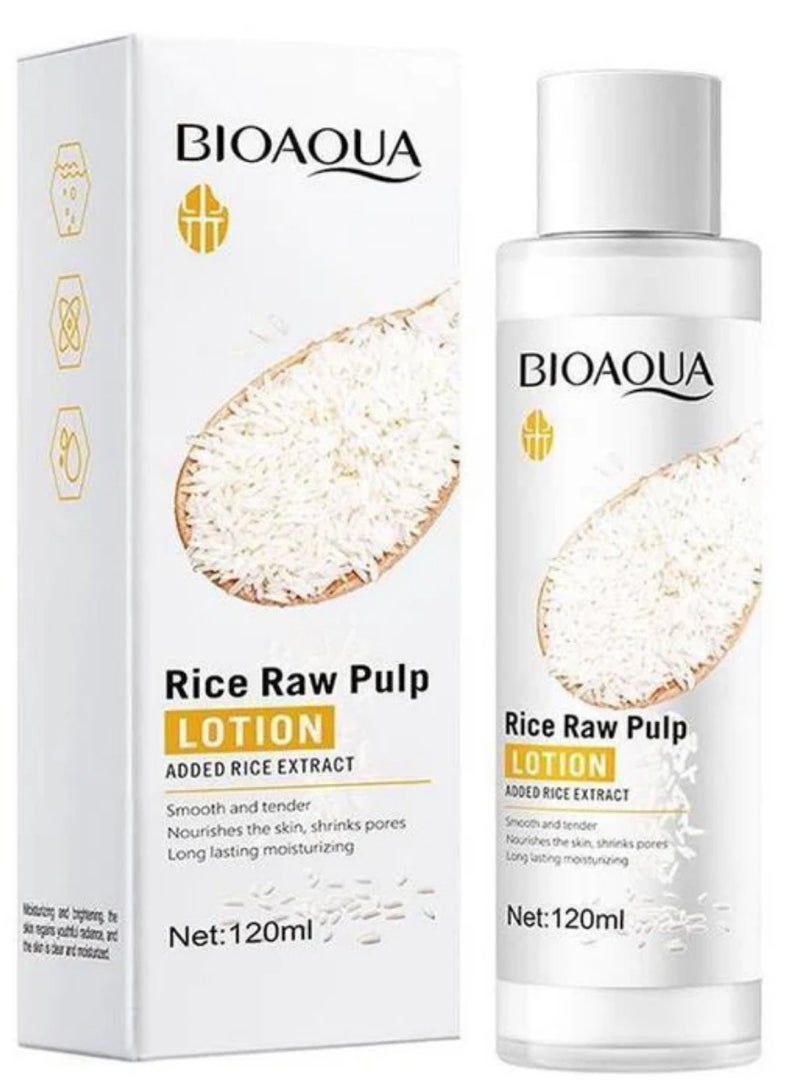 بيو أكوا لوشن لب الأرز الخام 120 مل - Image 1