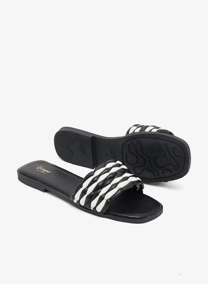 جينجر صنادل مسطحة - Image 3