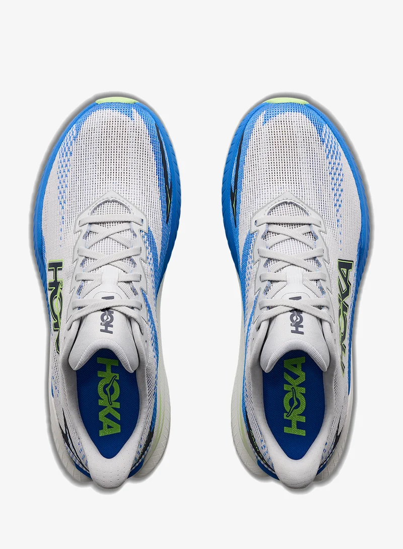 Hoka COSMIC GREY / VIRTUAL BLUE Mach X 3 for Women | Best Price UAE