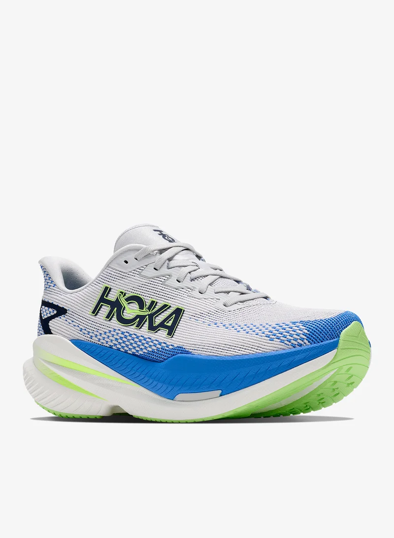 Hoka COSMIC GREY / VIRTUAL BLUE Mach X 3 for Women | Best Price UAE