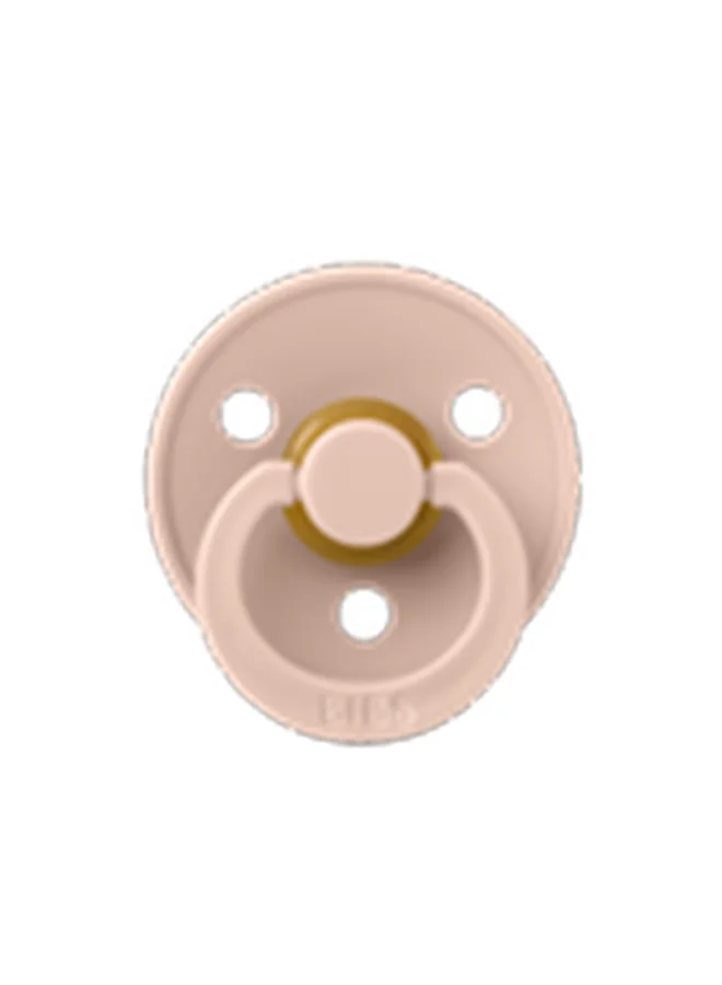 BIBS Colour Baby Pacifier Size 1 Baby 0 - 6M Blush