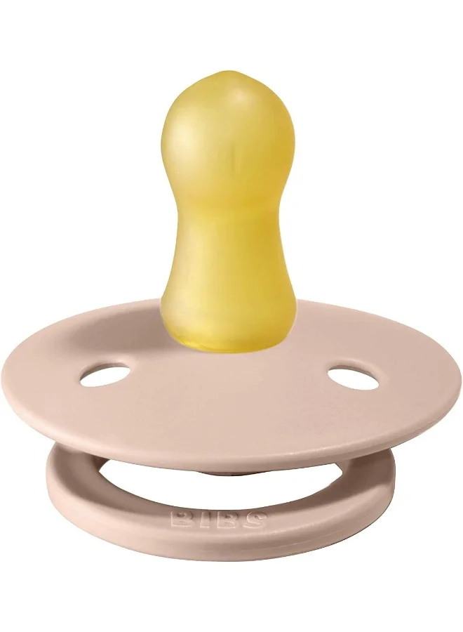 BIBS Colour Baby Pacifier Size 1 Baby 0 - 6M Blush