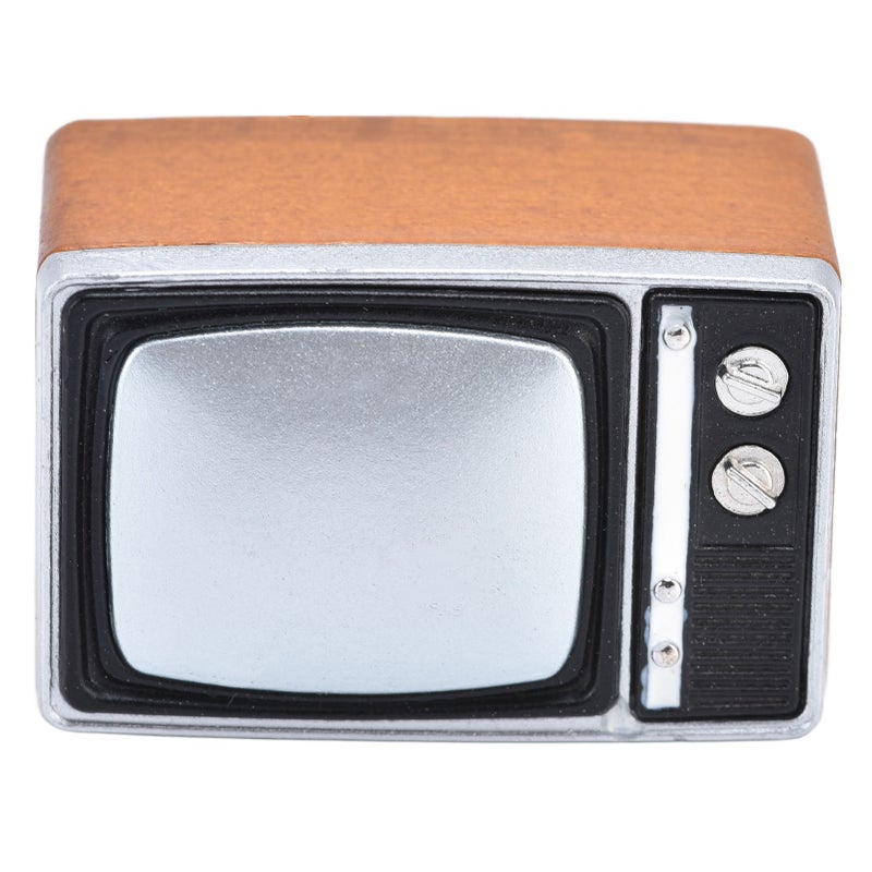Dollhouse TV Cute Style Vivid Appearance Durable Small Compact Interesting Fun Toy for Dining Room Gift - Image 1