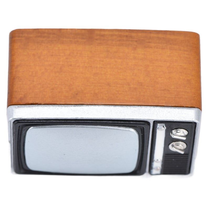 Dollhouse TV Cute Style Vivid Appearance Durable Small Compact Interesting Fun Toy for Dining Room Gift - Image 4