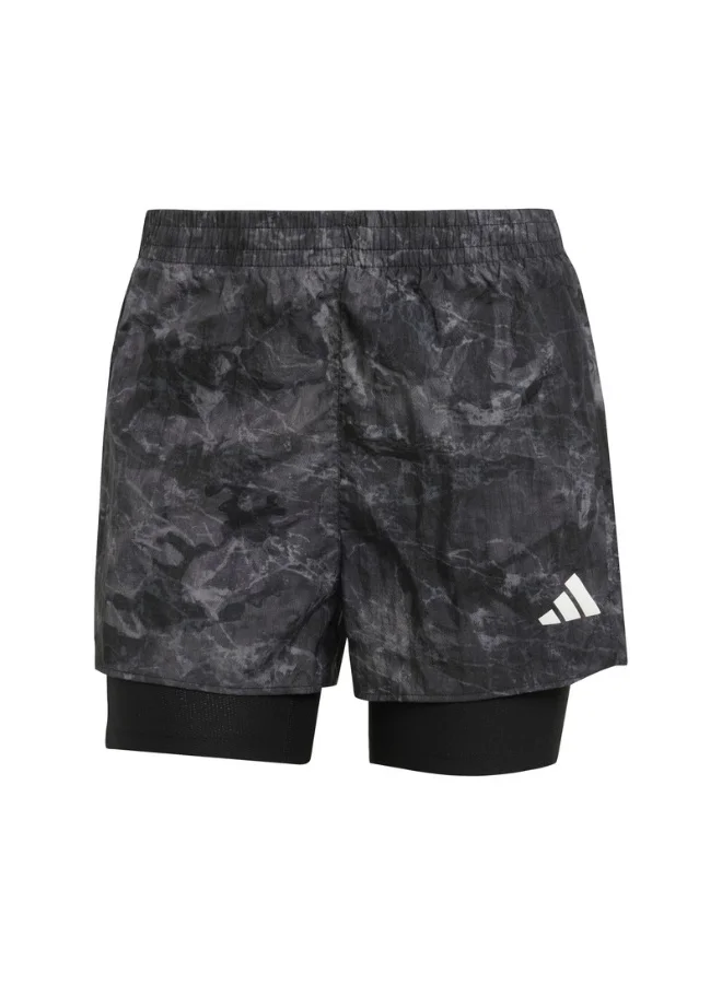 adidas شورت أديداس رمادي للنساء