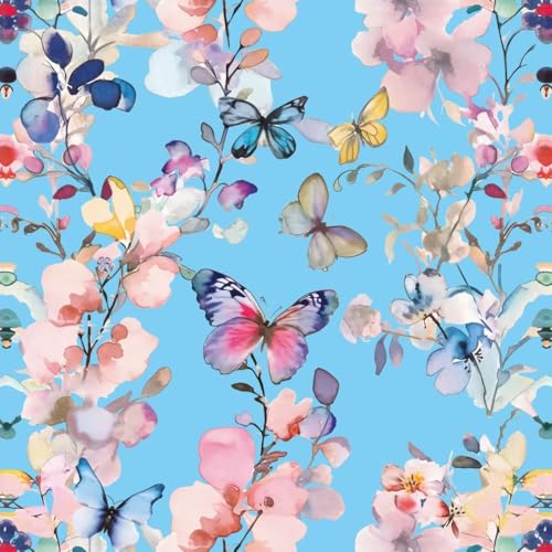 ROSASTELLA Self Adhesive Decorative Peel Stick Waterproof Wallpaper Wall Decor Removable Wall Paper for Living Room Hall Decoration PVC Vinyl DIY Contact Paper 45x304cm - Image 1