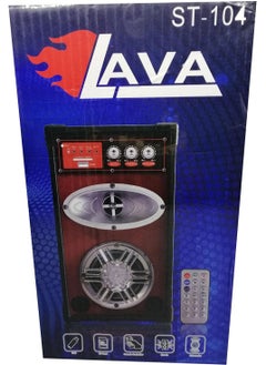 Lava Lava 3 inch sound amplifier with remote control, USB port, memory card, Bluetooth and computer input.  - Image 2