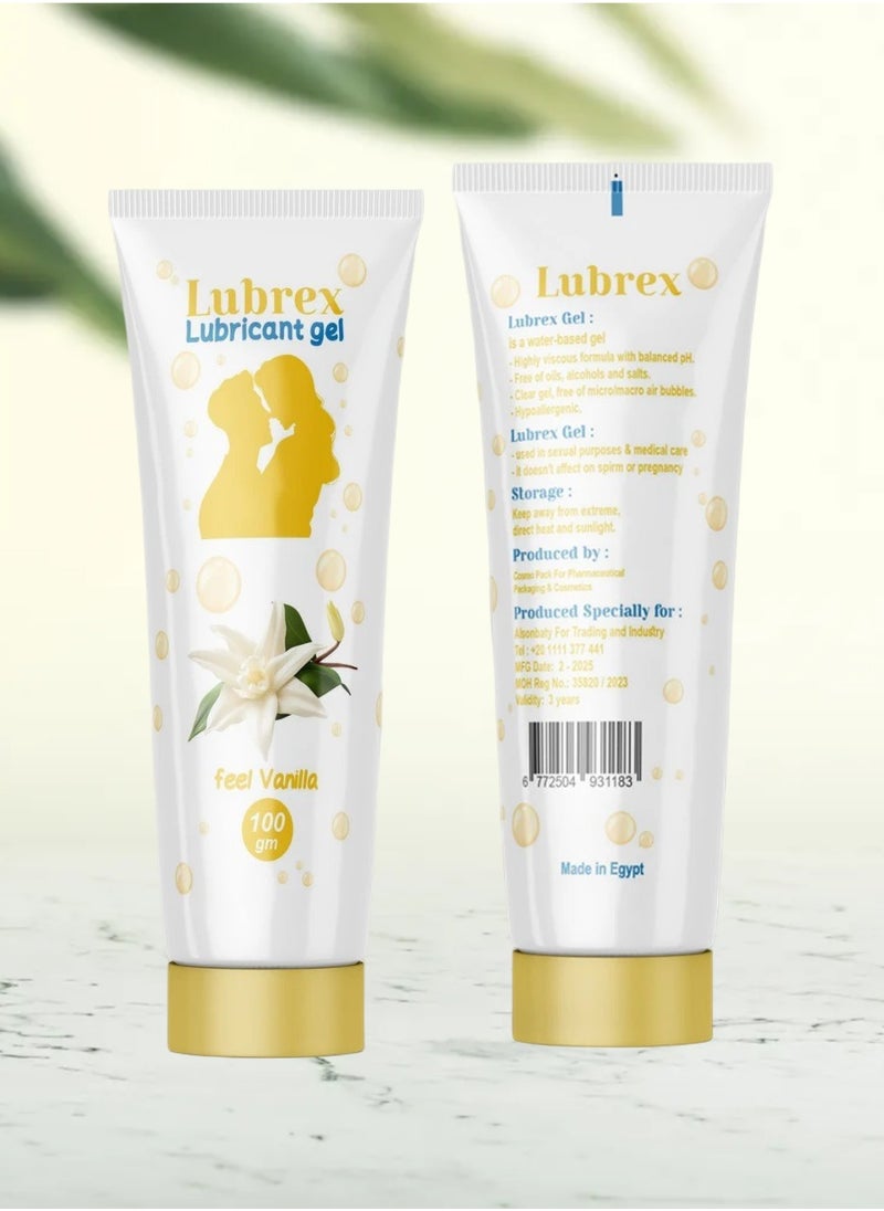 Lubrex Lubrex lubricant gel Vanilla 100 GM  - Image 2