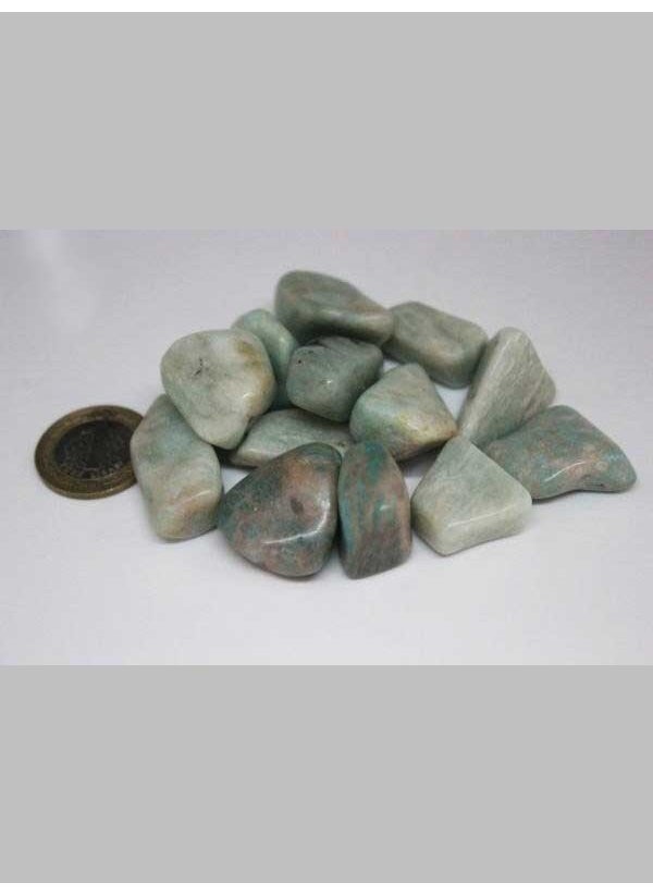 Yaşam Tohumu Seed of Life Amazonite Stone Small Size (10-19GRAM) 