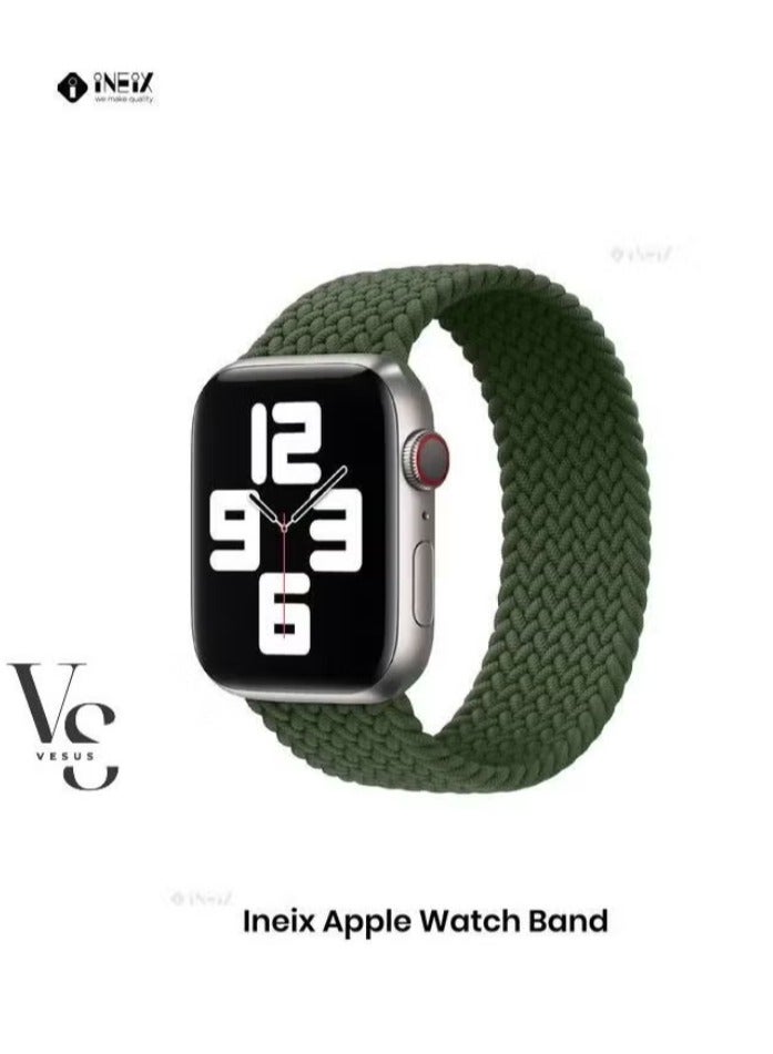 vesus Solo Loop Replacement Strap For Apple Watch 42/44 Green