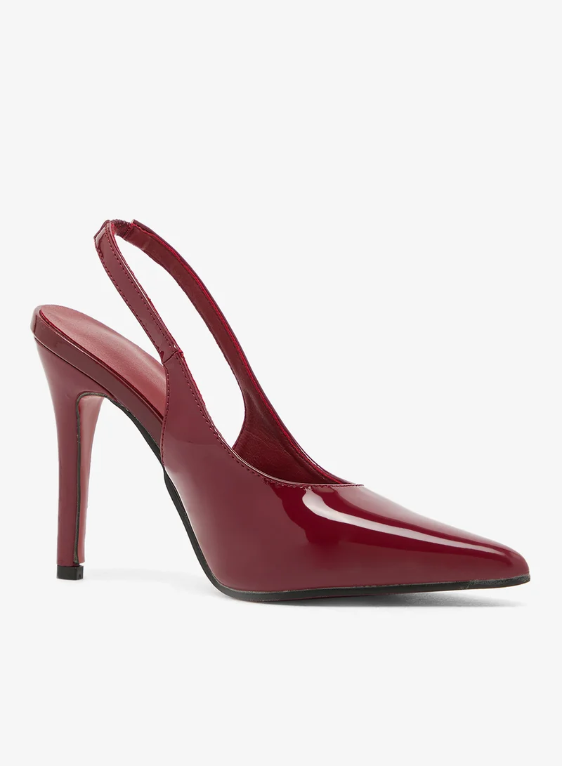 ELLA Classic Mid Heel Sling Back Pumps