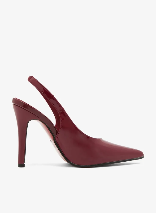 ELLA Classic Mid Heel Sling Back Pumps