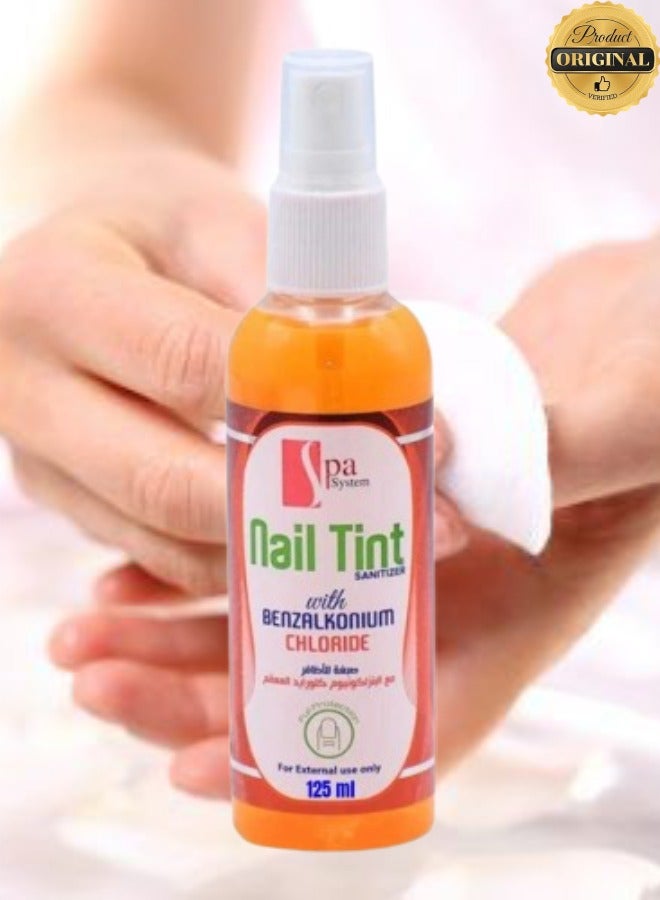Spa System 6 Pieces Nail Tint With Benzalkonium Chloride For External Use Only 125ML - Image 2