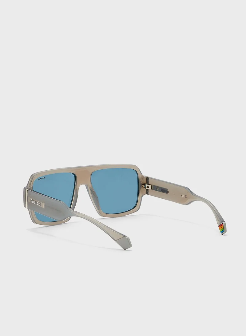 Polaroid Oversized Sunglasses