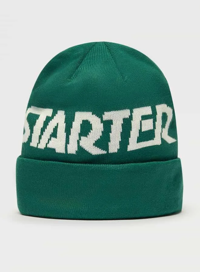 STARTER Set of 2 - Starter Logo Print Beanie Cap