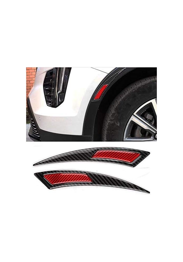 QASULER Carbon Fiber Car Sticker Set - Image 3