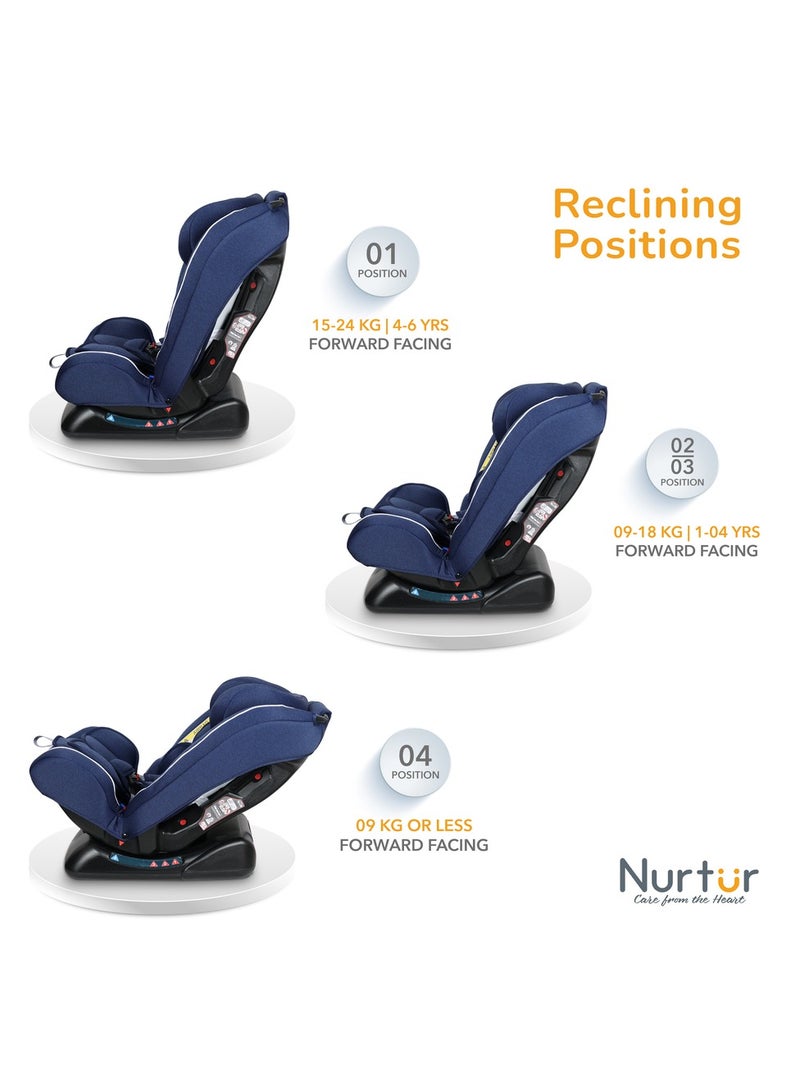 Nurtur Otto Baby 4 in 1 Car Seat 4 Position Recline 5Point Safety Harness - Image 4
