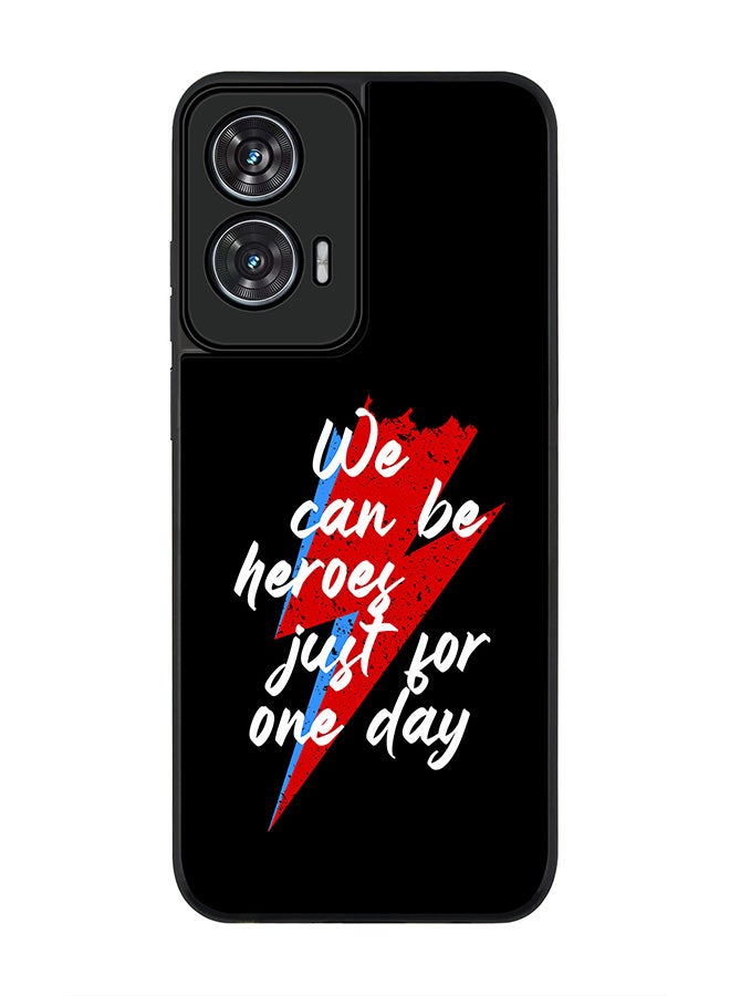 Stylizedd For Motorola Edge 50 Fusion 5G Case,Slim fit Camera Protection, Shockproof Thin Phone cover  - We can be heros - Image 1
