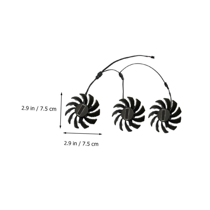 75mm GPU Air Cooler Replacement Cooling Fan for Desktop Computer Video Card - Image 3
