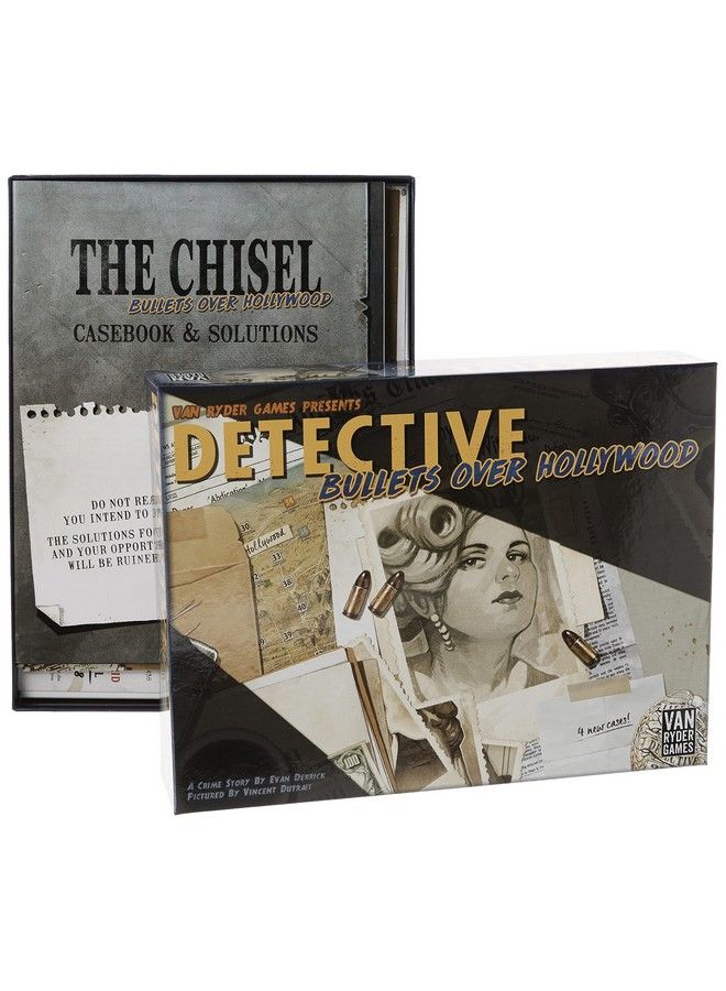 Van Ryder Games المحقق: رصاص فوق هوليوود - توسعة لعبة لوحية لـ 1-5 لاعبين - ألعاب لوحية للعائلة - 45-120 دقيقة من اللعب - للمراهقين والبالغين أعمار 14+ - Image 1