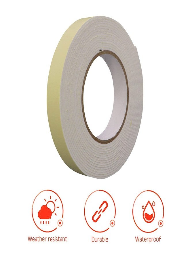 AIPL Double Sided Foam Tape Strong Adhesive Multipurpose Mounting Adhesive for Wall, Furniture, Balloon & Craft 12MM X 5MTR (6) - Image 3