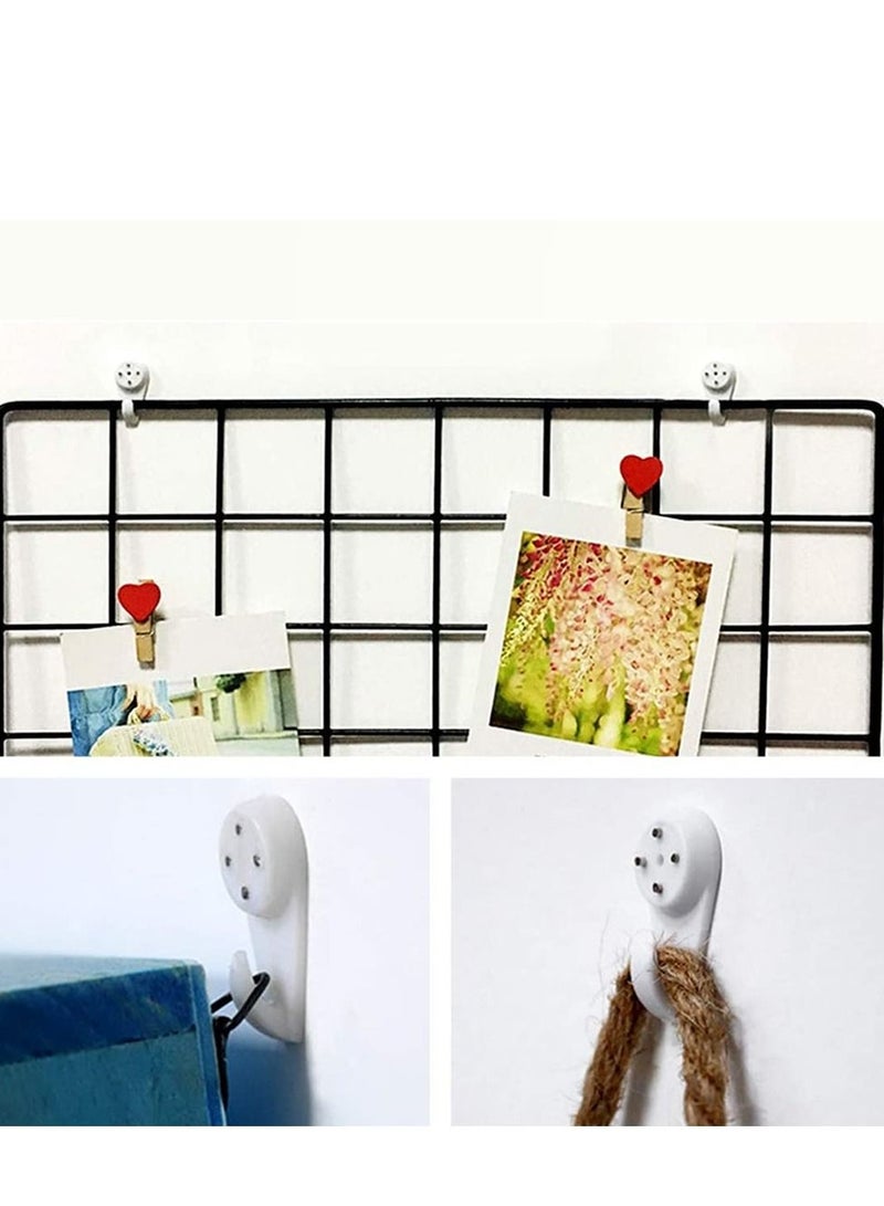 CATANES 100 Pack For Concrete Wall Hanging Hooks with Invisible Nails Large - Image 4