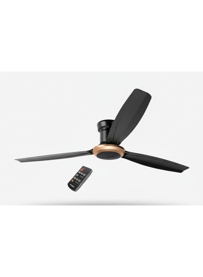 بريفيكس مروحة سقف الفا بريموت باللون الأسود من بريفكس 4 سرعات ، 60 بوصة ، 60-CFA - Image 2