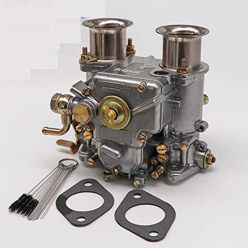 KIPA Carburetor Replace for 40 DCOE 40mm Twin Choke Carb Part Number 19550.174 Fit 1975-1992 VW water cooled 8V Engines - Image 2