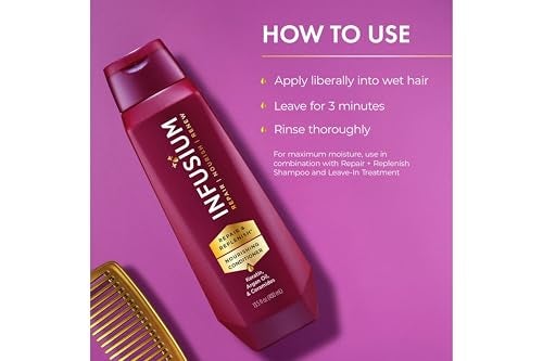 Infusium Moisturize & Replenish Shampoo and Conditoner 13.5oz Each - Image 5