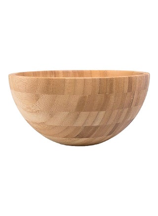 Durable Easy Cleaning Round Shaped Bamboo Salad Bowl Brown 9.5 x 19.8 x 19.8 cm G15-SQ071 - pzsku/Z0D8D87BC636888508615Z/45/_/1704011004/71f2e902-d626-4675-8222-a33f220787b4