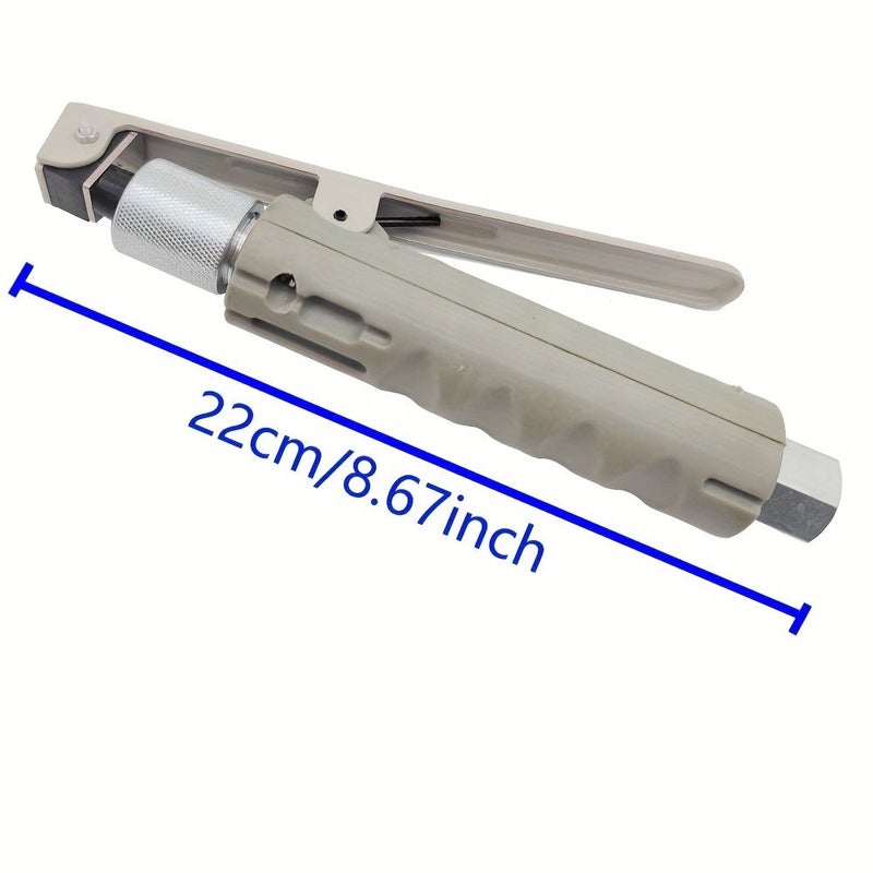 Iron Handheld Pneumatic Sandblasting Gun for Rust Paint Removal with 4 Nozzles - Image 2