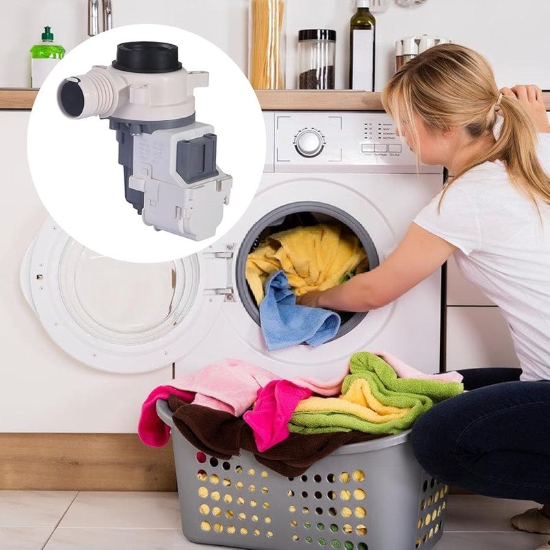 Washing Machine Drain Pump Motor Home Appliance Component Effective Water Discharge - Image 4