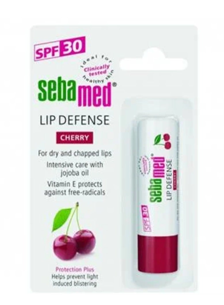 Sebamed lip defense stick adult cherry spf30 4.8gm